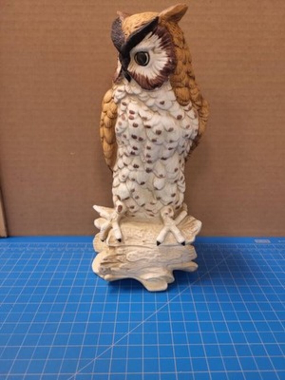 Owl Figurine Ceramic Bird Statue Sculpture Home Decor Shelf Display Made China